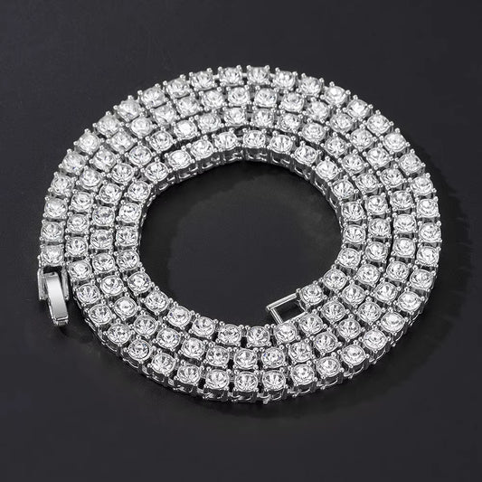 Round Cut Tennis Chain